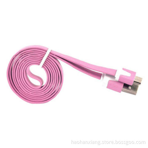 Flat Micro USB Cable for Samsung, HTC